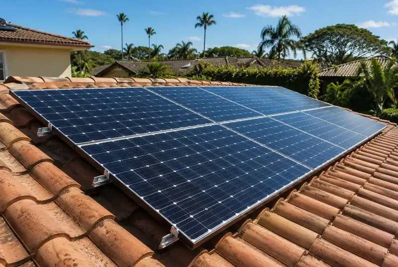 Installation de panneaux solaires à Caubiac